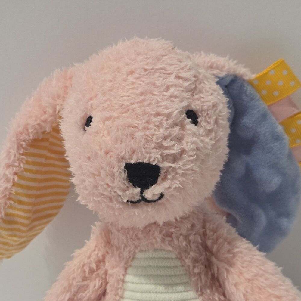 Make Believe Ideas Pink Bunny Plush sensory Soft Toy Rabbit Theme - Picture 2 of 6